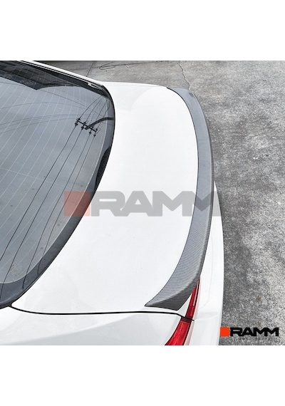Bmw E90 Csl Stil Bagaj Spoiler - Parlak Karbon