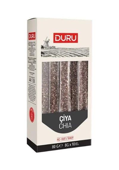 Duru Çiya Chia Aç - Kat 8 G X 10 Adet