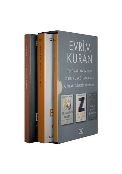 Evrim Kuran Seti - 3 Kitap Takım - Evrim Kuran - Mundi