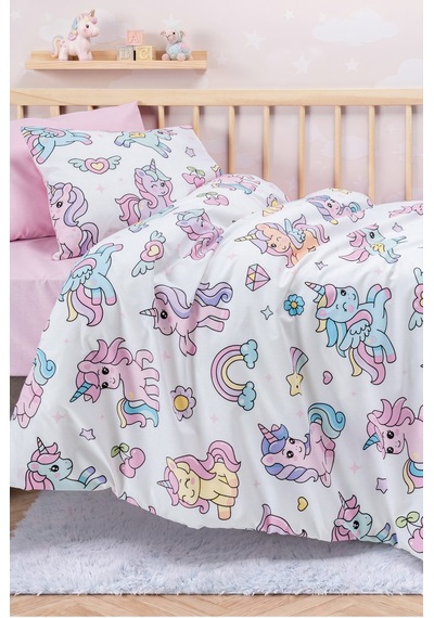 Cotton Box Bebek Nevresim Takımı Sparky Pembe