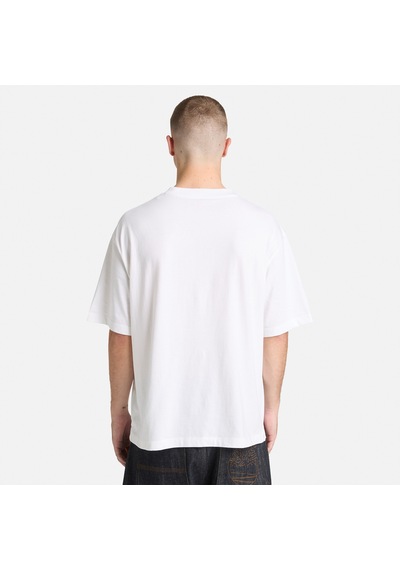 Timberland Dunstain River Erkek Beyaz T-shirt Tb0a6gh31001 2800324