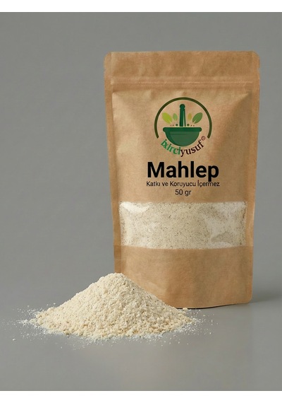 İxirciyusuf Mahlep Mahlep Tozu Mahlep Unu Mahleb Prunus Mahaleb Doğal Öğütülmüş Baharat 50 G