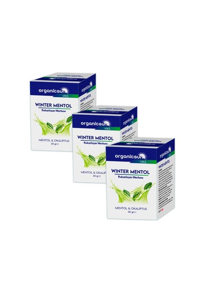 Winter Mentol Buharlaşan Merhem Viks Vikis Mentol Okaliptus 40 Gr X 3 Adet Sku: Smg8690010400963