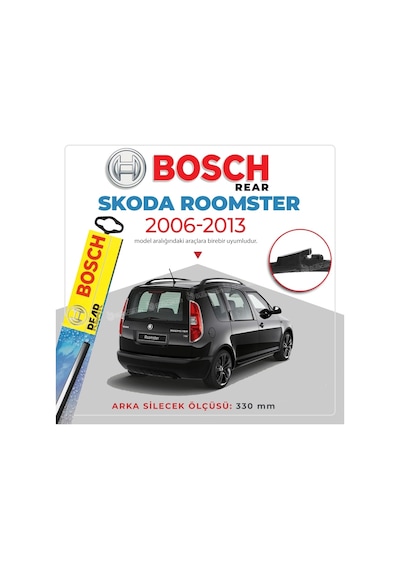 Bosch Rear Skoda Roomster 2006 - 2013 Arka Silecek - A330H