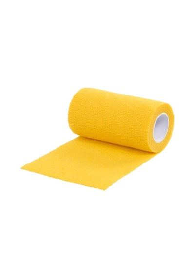 Elastik Yapışkanlı Coban Renkli Bandaj 10 CM x 4.5 M Sarı
