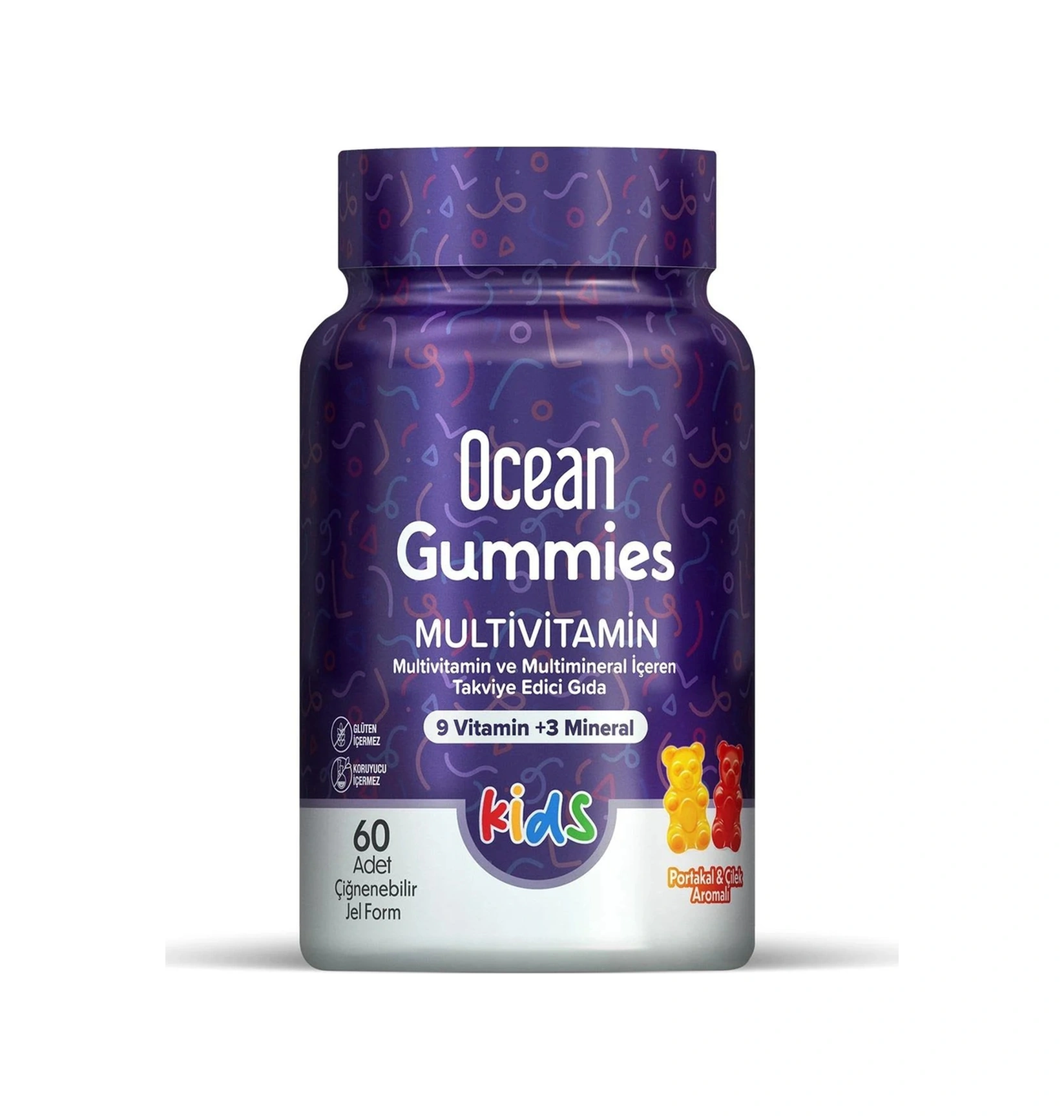 Ocean Gummıes Multıvıtamın Kıds 60lı Jel