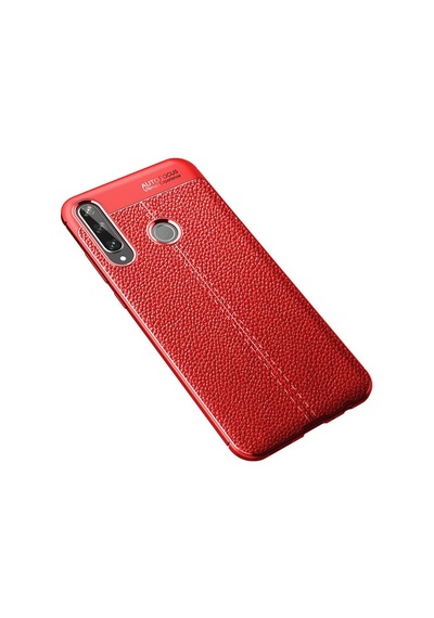 Huawei Y6p Uyumlu Kılıf Auto Focus Kapak - Kırmızı