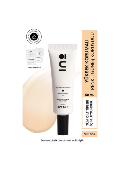 Dudak Ve Yanaklara Özel Doğal Scarlet Stick Ruj & Allık 4,5gr+spf50+ 02 Medium Yüz Güneş Kremi 50ml