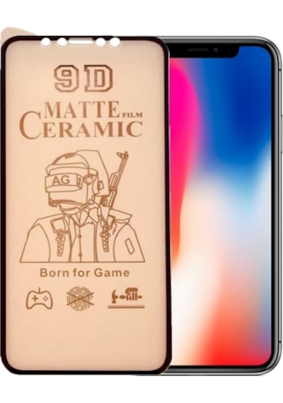 Pp Apple Uyumlu iPhone X Ekran Koruyucu 9d Mat Seramik Nano Tam Kaplayan