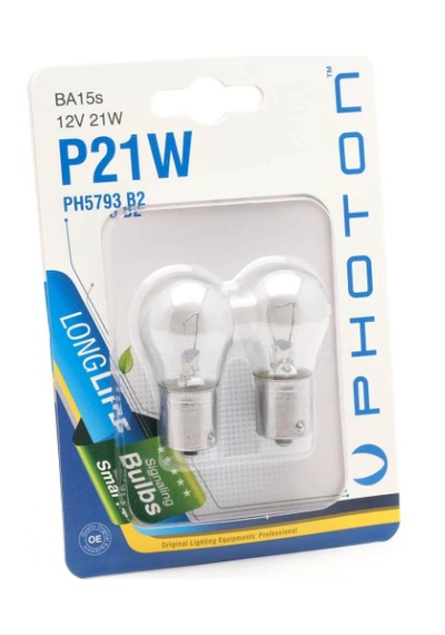 12v P21w 2'li Blıster Takım 1