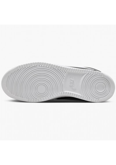 Nike Ebernon Mid Triple Leather Erkek Sneaker Hakiki Deri Bilekli Spor Ayakkabı Siyah