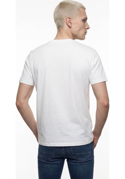 Loft Regular Fit Beyaz Erkek T-shirt Lf2041277