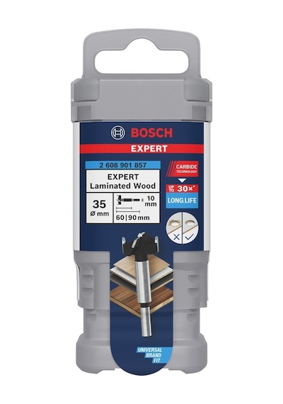 Bosch Expert 35 Mm Lamine Ahşap Menteşe Delme Ucu 2608901857