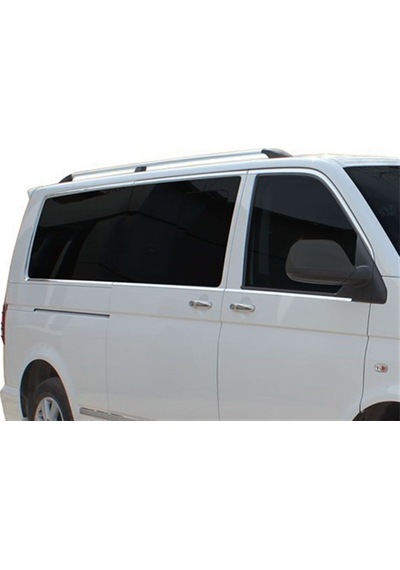 Volkswagen Multivan T5 Cam Çerçevesi 14 Prç Krom U.Ş Çift Sürgü