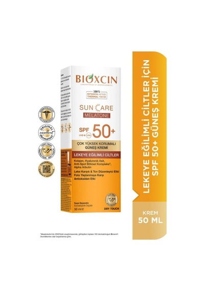 Bioxcin Sun Care Lekeye Eğilimli Ciltler İçin Güneş Kremi Spf50+ 50 Ml