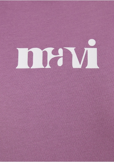 Mavi - Mavi Baskılı Pembe Tişört 1612241-70987 Pembe