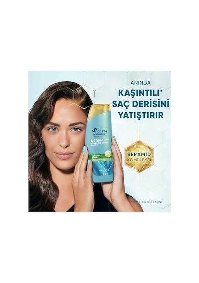 Head & Shoulders Dermaxpro Yatıştırıcı Kepek Karşıtı Şampuan Kuru Ve Kaşıntılı Saç Derisi İçin 300 Ml