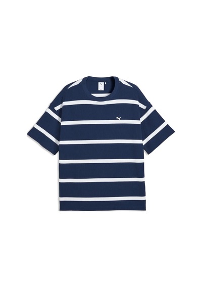 Puma Select Essentials Waffle Tee Lacivert Erkek T-shirt