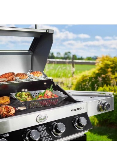 Rösle Videro G4-s Vario Siyah Gazlı Barbekü Siyah