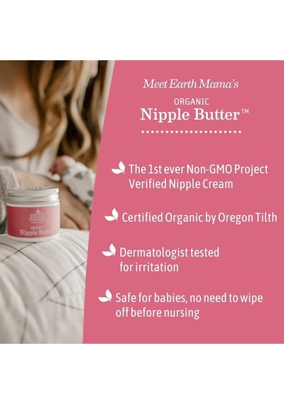 Earth Mama Nipple Angel Baby Emzirme Dönemi Göğüs Ucu Bakım Kremi 60 Ml