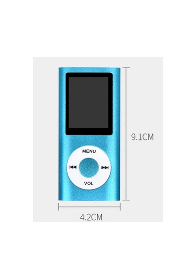 5007mp Metal Mp3 Player Renli Ekranlı Fm Radyolu Bluetoth Lu Hafıza Kartı Girişli Müzik Çalar