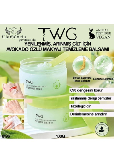 Avokado Özlü Makyaj Temizleme Balsamı 100ml