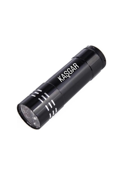 Süper Parlak 9 Ledli Metal Mini El Feneri Tdrtr Çok Renkli