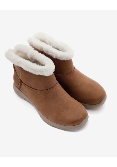 Skechers On-the-go Joy - Cozy Dream Kadın Kahverengi Bot 144800 Csnt Kahverengi