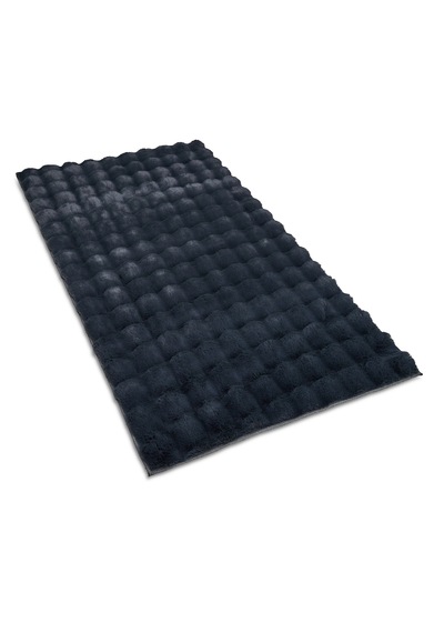 Yünteks Bubble Kabartmalı Peluş Post Halı 90x150 Antrasit