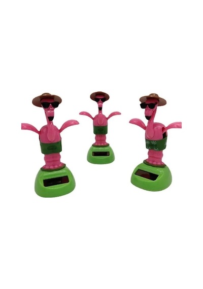 Güneş Enerjili Solar Sallanan Flamingo 1