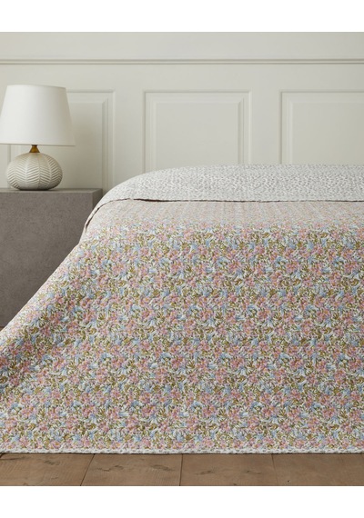 English Home Blush Twig Çift Kişilik Çok Amaçlı Örtü 200x220 Cm Pembe Pembe