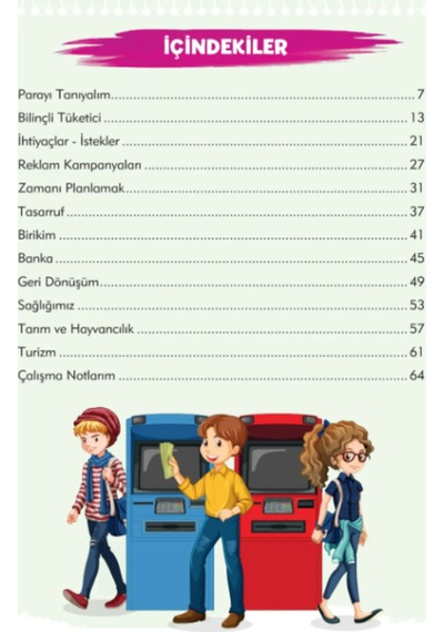 Finansal Okuryazarlık 3.sınıf Ders Kitabı-para Yönetiminin Temelleri