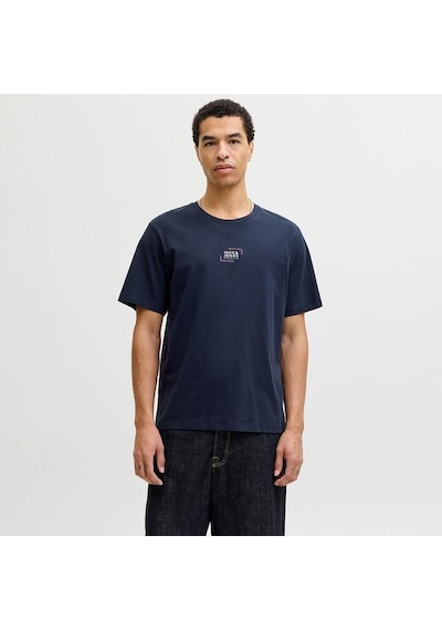 Jack & Jones Jack&jones Corp Graphic Erkek Lacivert Tişört Lacivert
