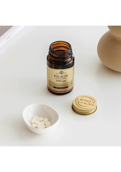 Solgar Folic Acid 400 Mcg 100 Tablet 2 Adet