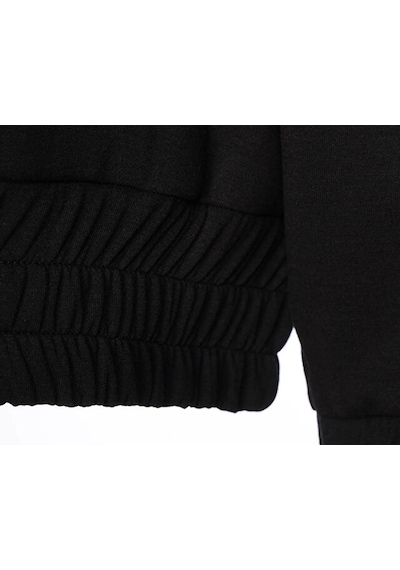 Hummel Sabrina Zip Jacket Kadın Günlük Ceket 922293-2001 Siyah Siyah