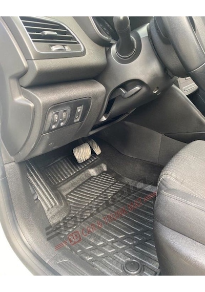 Megane 4 2017 2018 2019 3d Kokusuz Havuzlu Kauçuk Paspas Badela