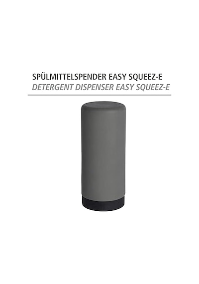 Easy Squeez-e Bulaşık Deterjanı Dispenseri, Mutfakta Bulaşık Deterjanı İçin, Kolay Dozaj, Sızdırmaz Silikondan Sabunluk, Kapasite 250 Ml, Çap 6 X 14 Cm, Gri 000 Açık Krem Easy Squeez-e Bulaşık Deterjanı Dispenseri, Mutfakta Bulaşık Deterjanı İçin, Kolay Dozaj, Sızdırmaz Silikondan Sabunluk, Kapasite 250 Ml, Çap 6 X 14 Cm, Gri 000 Açık Krem
