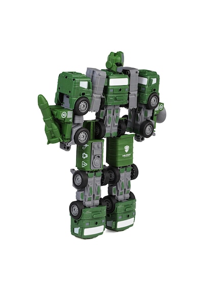 Can Oyuncak Ufo Transformers - Yeşil Standart