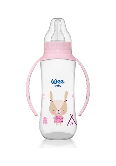 Wee Baby 745 Kulplu Pp Biberon 270ml Pembe 4 Adet