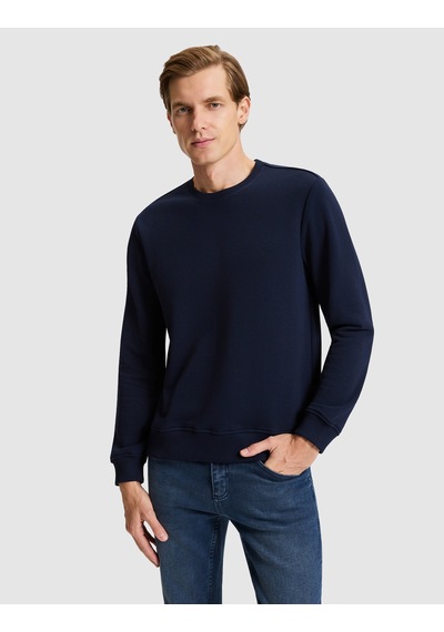 Pierre Cardin Lacivert Regular Fit Basic Sweatshirt 50334023 Vr033