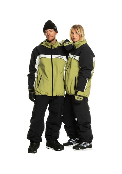 Quiksilver Live Wire Erkek Snowboard Montu Yeşil
