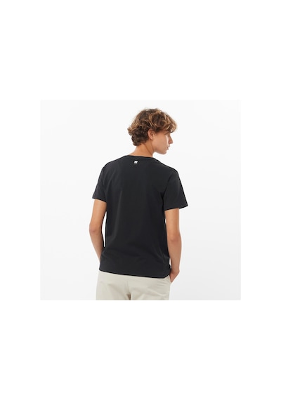 Salomon Logo Ss Tee W Deep Black// T-shırt Lc2217700 001