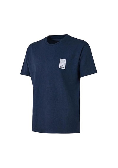 New Balance Lifestyle Erkek T-shirt Mnt3521-avı Lacivert