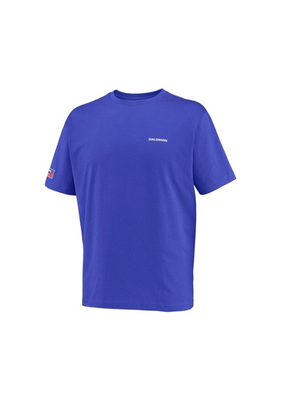Salomon Equıpe Relaxed Ss Tee M 16671 Mavi