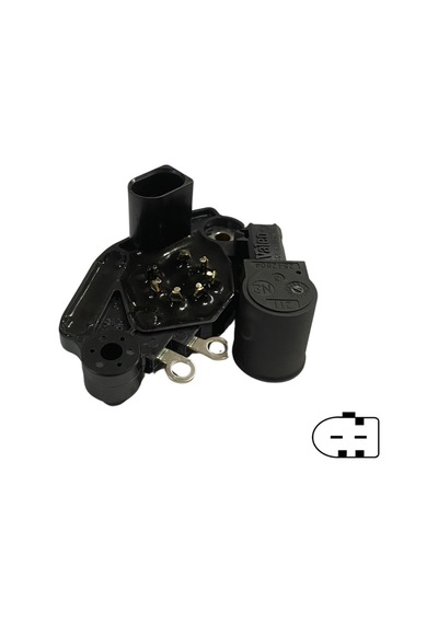 Valeo 12v Kömürlü Konjektör 2 Uçlu 2 Fiş Soketli l-dfm Vw T N11.17896