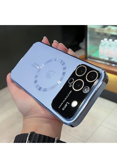 Apple Uyumlu iPhone Bellance 14 Pro Max Telefon Kılıfı Yüksek Kaliteli 0660 bl 14pro Mavi