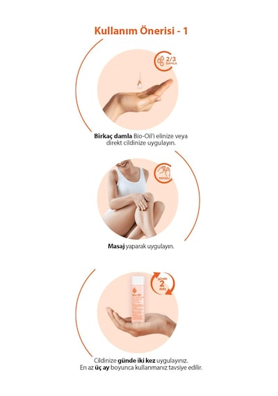 Bio-Oil Çatlak Karşıtı & Nemlendirici Cilt Bakım Yağı 200 ML x 3 Adet