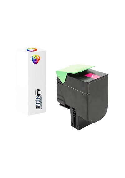 Lexmark 80c8sm0 /lexmark Cx410e Uyumlu Kırmızı Uyumlu Toner 2000 Syf