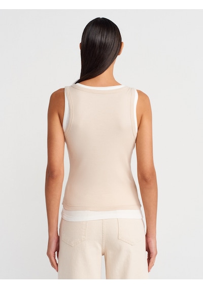 Dilvin 31870 Çift Katlı Top-bej Bej