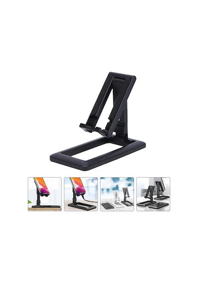 Thentech Masaüstü Kaymaz Hizalanabilir Telefon Tablet Tutucu Stand
